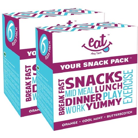 Eat Anytime Variety Pack Bars - Pack of 2 6 Piece(s)/Pack Mixed Eat Anytime Variety Pack Bars - Pack of 2 6 Piece(s)/Pack Mixed