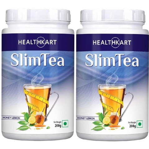 HealthKart Slim Tea, 0.2 kg Honey Lemon - Pack of 2 HealthKart Slim Tea, 0.2 kg Honey Lemon - Pack of 2