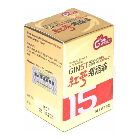 2 - GINST 15 Korean Red Ginseng Extract, 50 g