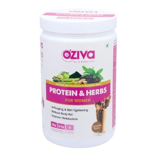 Oziva Protein & Herbs for Women, 1.1 lb Chocolate