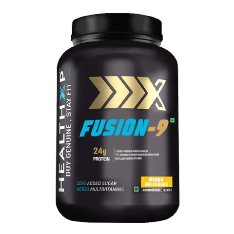 1 - HealthXP Fusion-9,  2.2 lb  Mango Milkshake 