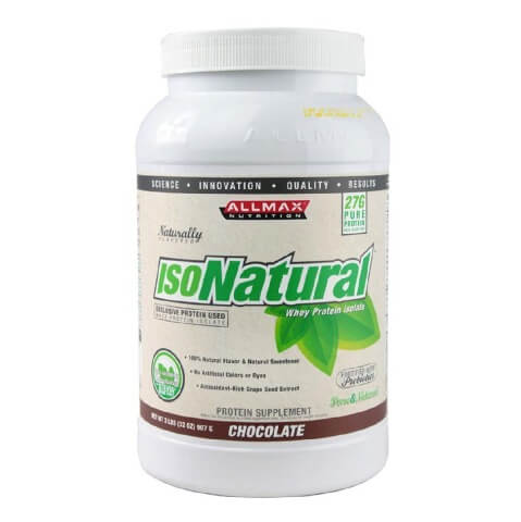Allmax Iso Natural,  2 lb  Chocolate 