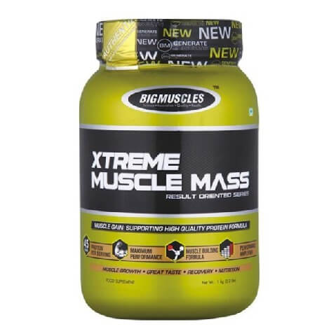 Big Muscles Xtreme Muscle Mass, 2 lb Strawberry Big Muscles Xtreme Muscle Mass, 2 lb Strawberry