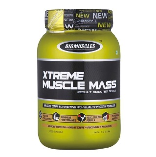Big Muscles Xtreme Muscle Mass, 2 lb Strawberry