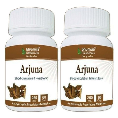 Bhumija Arjuna, 60 capsules - Pack of 2 Bhumija Arjuna, 60 capsules - Pack of 2