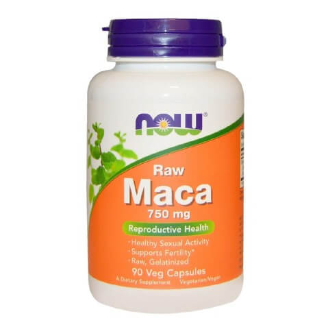 Now Raw Maca 750 mg,  90 veggie capsule(s) 