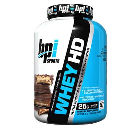 BPI Sports Whey-HD Ultra Premium,  4.75 lb  Chocolate Cookie 