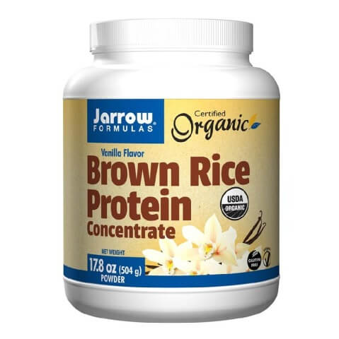Jarrow Formulas Brown Rice Protein Concentrate,  1.1 lb  Vanilla 