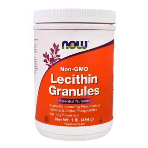 Now Lecithin Granules, 0.454 kg