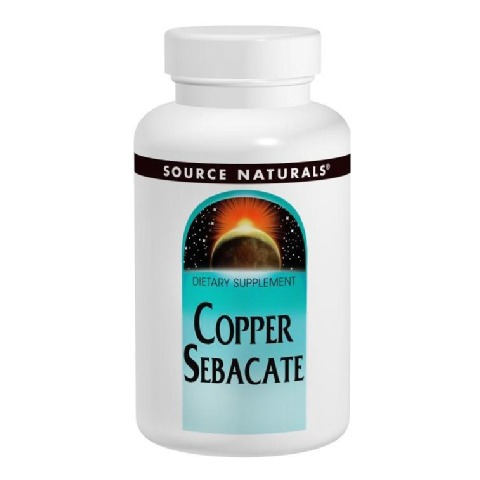 Source Naturals Copper Sebacate,  120 tablet(s) 