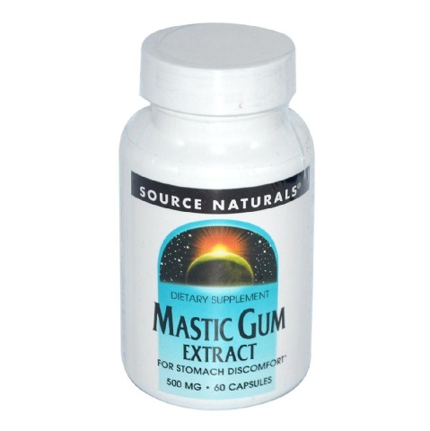 Source Naturals Mastic Gum Extract,  60 capsules 