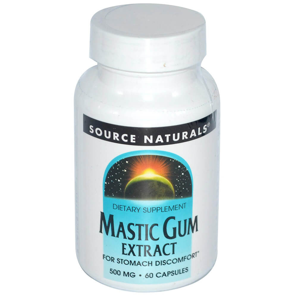 Source Naturals Mastic Gum Extract,  60 capsules 