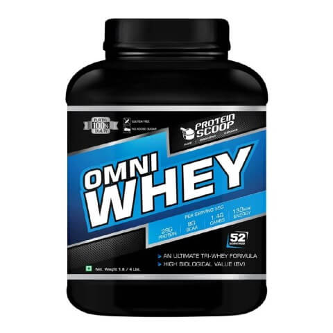 Protein Scoop Omni Whey, 4 lb Strawberry