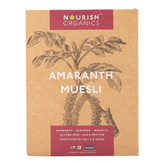 Nourish Organics Amaranth Muesli, 0.300 kg Unflavoured
