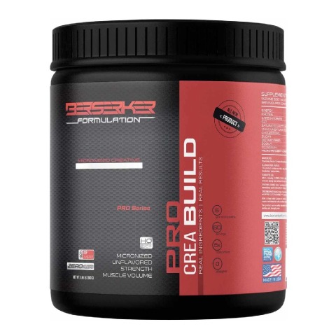 Berserker Pro Crea Build,  0.66 lb  Unflavoured 