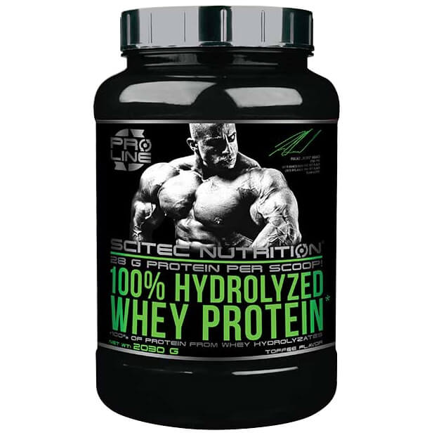 Scitec Nutrition 100% Hydrolyzed Whey Protein,  4.4 lb  Chocolate Toffee 