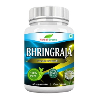 Herbal Greens Bhringraja, 60 veggie capsule(s)