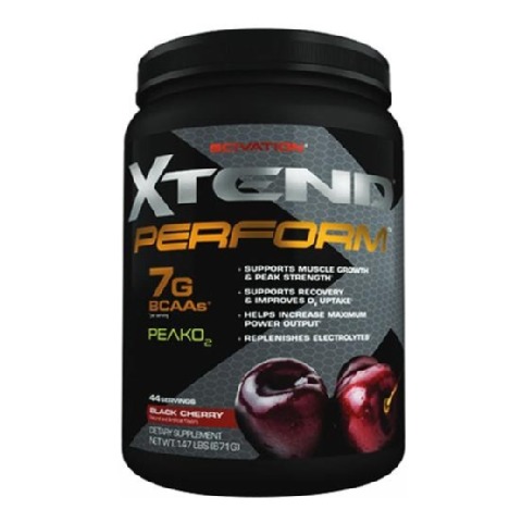 Scivation Xtend Perform,  1.47 lb  44 Servings  Black Cherry 