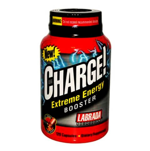 Labrada Charge Extreme Energy Booster,  120 capsules  Unflavoured 