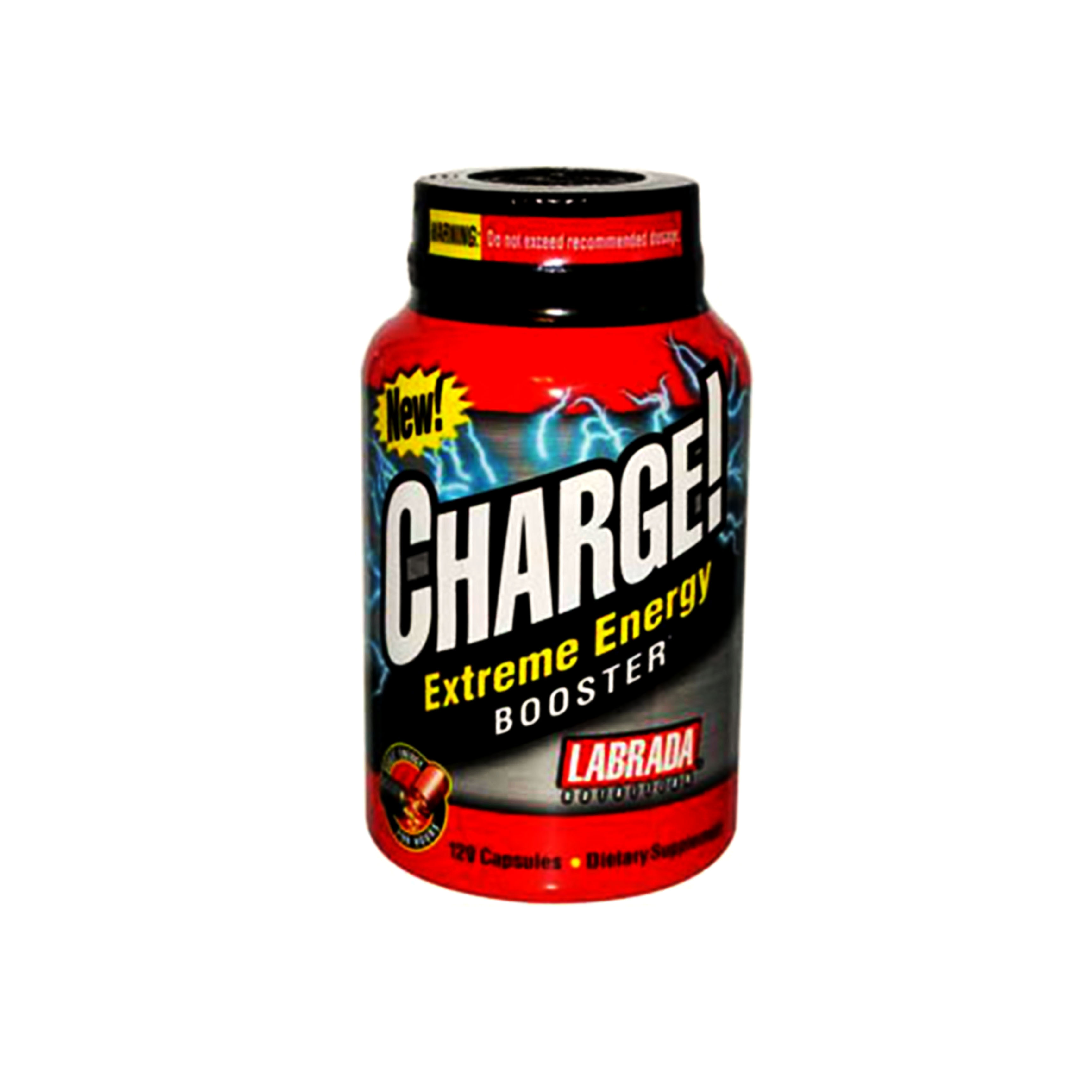 Labrada Charge Extreme Energy Booster,  120 capsules  Unflavoured 