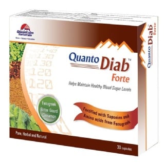 Quantum Naturals Quanto Diab Forte, 30 capsules