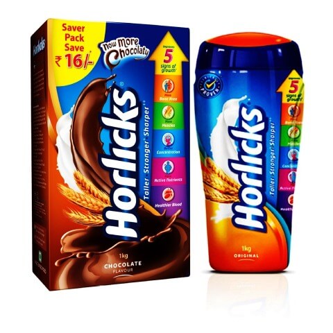 Horlicks Standard Health Drink,  Unflavoured  1 kg 