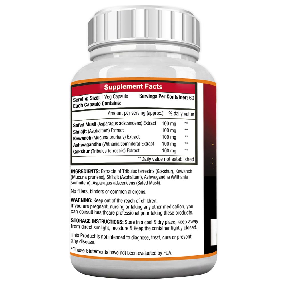 MuscleXP Vito Fuel Men Vital,  90 veggie capsule(s)  Unflavoured (Pack of 3) 