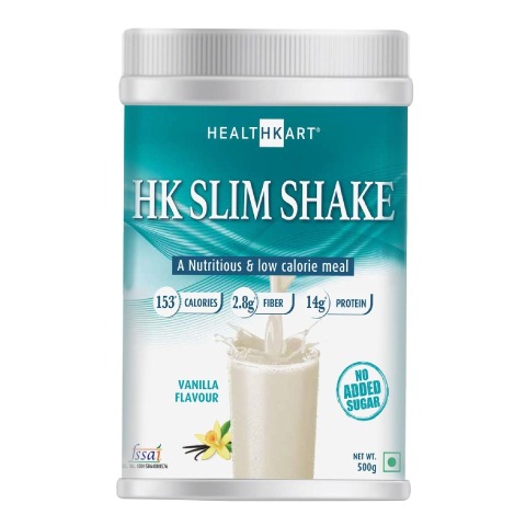 HealthKart HK Slim Shake (SF),  0.5 kg  Vanilla 
