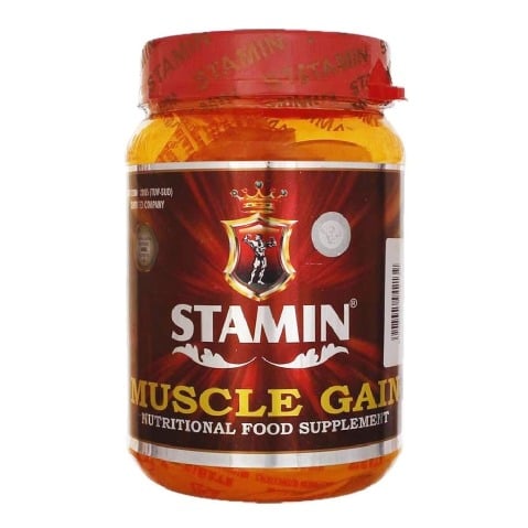 Stamin Nutrition Muscle Gain,  2.2 lb  Strawberry 
