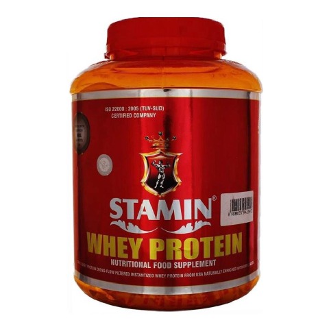 Stamin Nutrition Whey Protein, 4.4 lb Strawberry