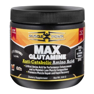 Muscle Powr Max Glutamine, 0.66 lb Cola