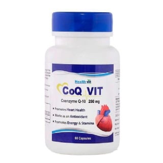 Healthvit CoQ Vit Coenzyme Q-10 (200 mg), 60 capsules