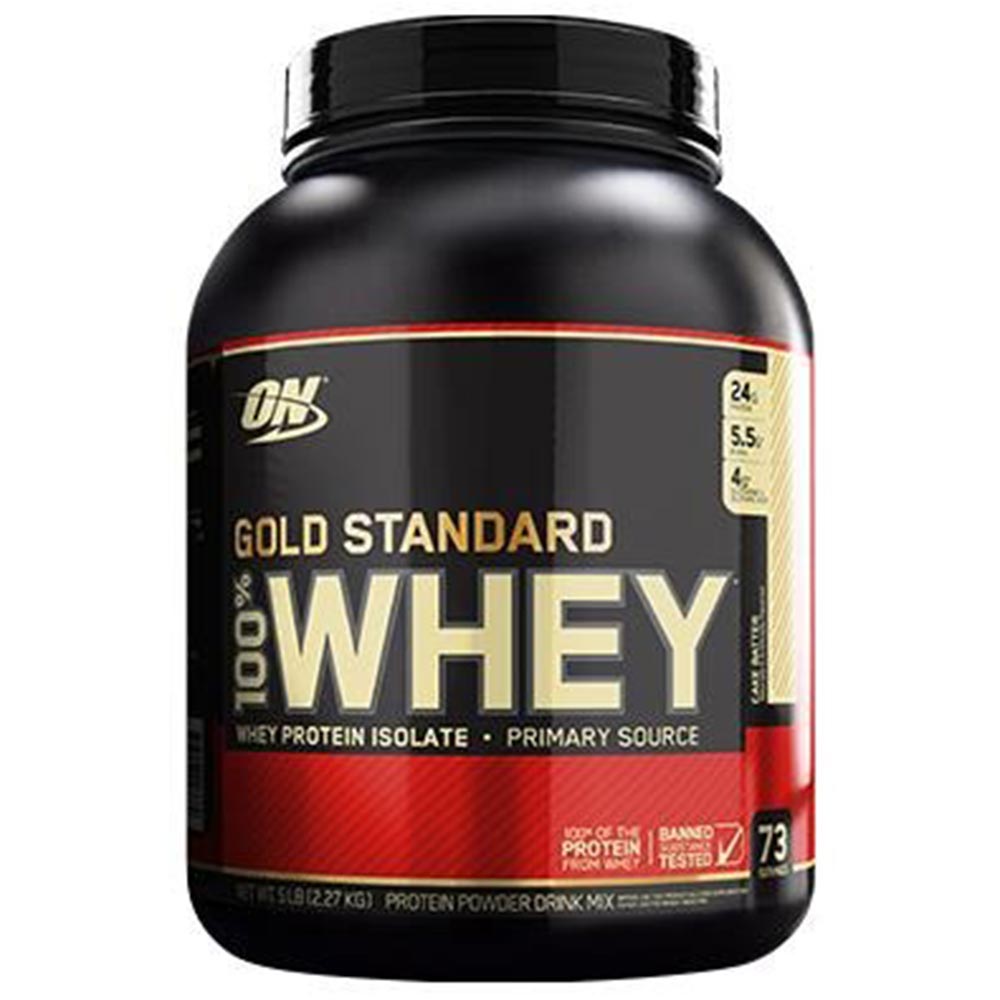 ON (Optimum Nutrition) Gold Standard 100% Whey Protein,  5 lb  Cake Batter 