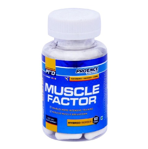 Proence Nutrition Muscle Factor,  Unflavoured  60 capsules 
