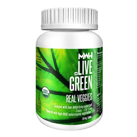MWH Live Green Real Veggies,  60 tablet(s) 