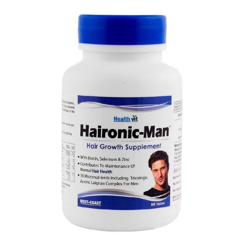 Healthvit Haironic-Man,  60 tablet(s)  Unflavoured 