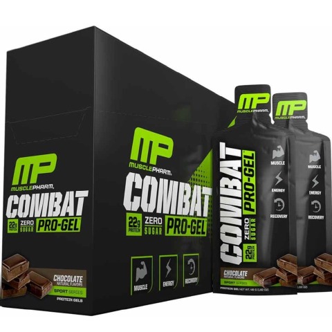 MusclePharm Combat Pro-Gel,  12 Piece(s)/Pack  Chocolate 