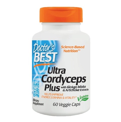 Doctor's Best Ultra Cordyceps Plus,  60 veggie capsule(s) 