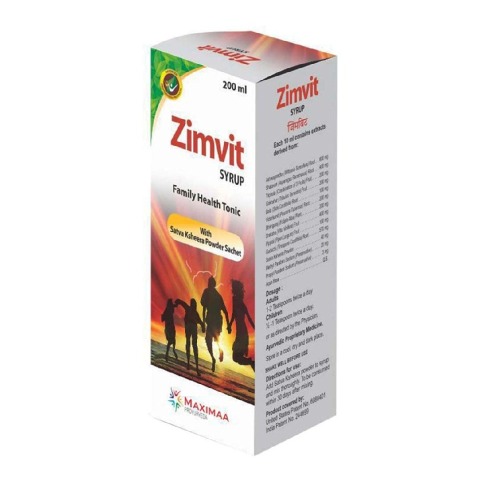 Maximaa Proyurveda Zimvit Syrup,  200 ml 