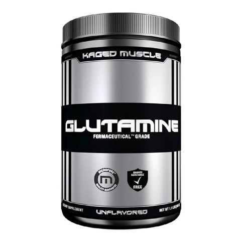 Kaged Muscle Glutamine Powder,  1.1 lb  Unflavoured 