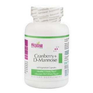 Zenith Nutrition Cranberry + D Mannose, 60 capsules