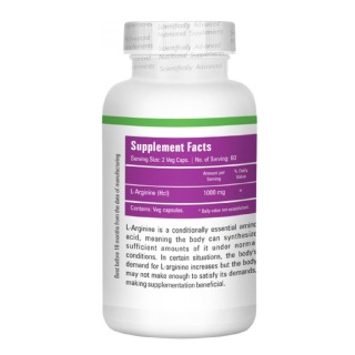 Zenith Nutrition L-Arginine, 120 veggie capsule(s)