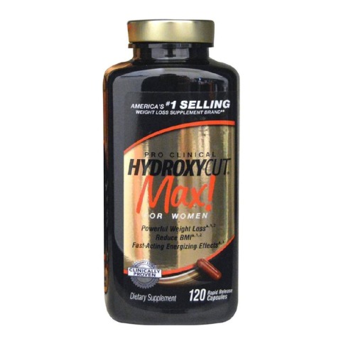 MuscleTech Pro Clinical Hydroxycut Max for Women,  120 capsules  Unflavoured 