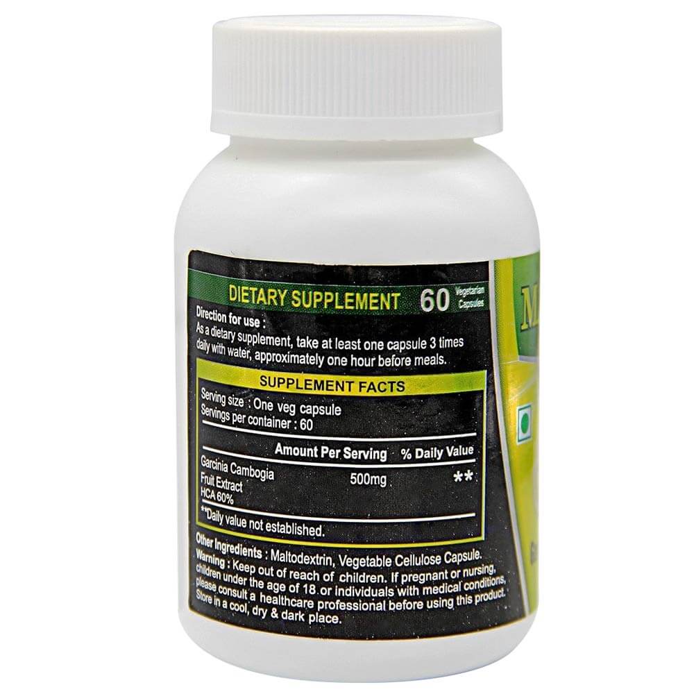 Maxgar Garcinia Cambogia Extract, 60 capsules at Best Price in India ...