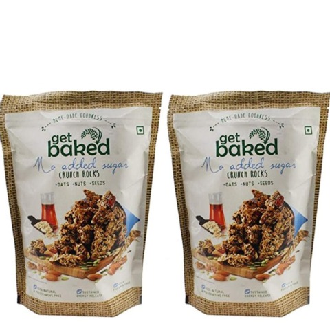 Get Baked Crunch Rocks (Pack of 2),  No Added Sugar  0.1 kg 