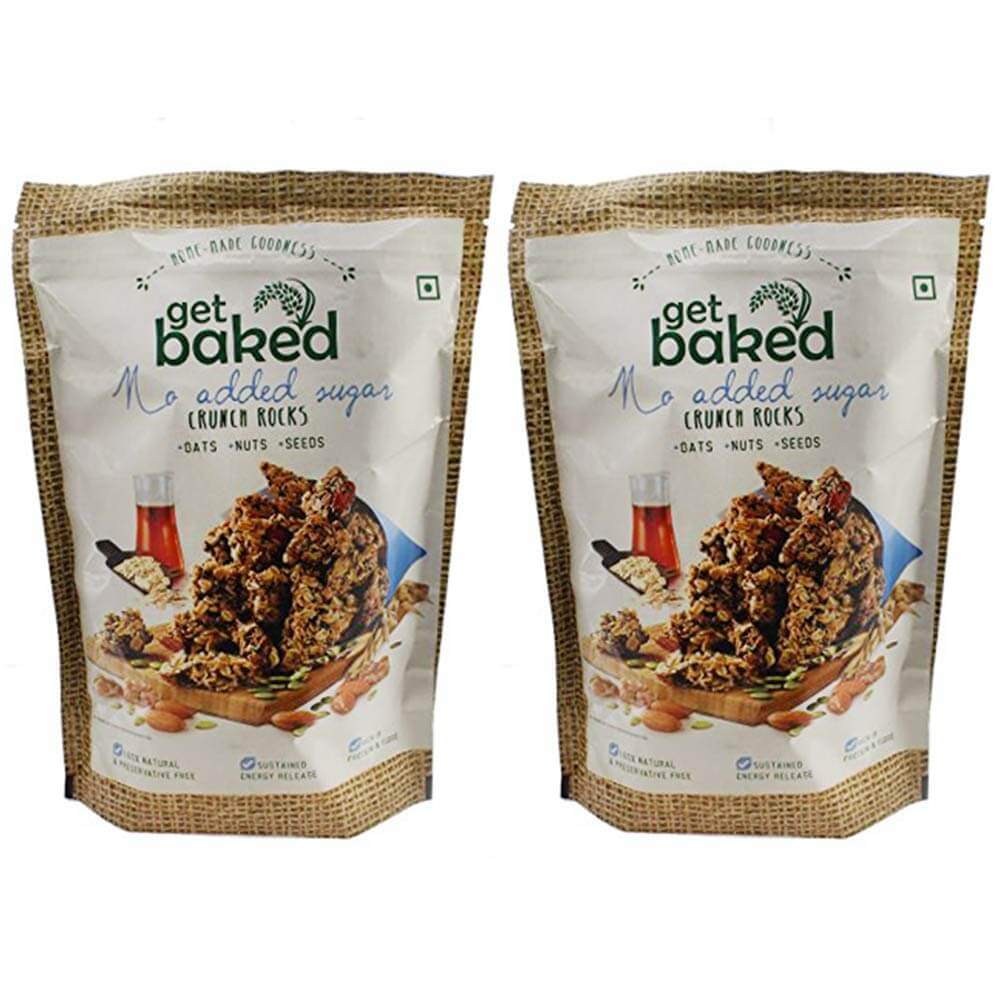 Get Baked Crunch Rocks (Pack of 2),  No Added Sugar  0.1 kg 