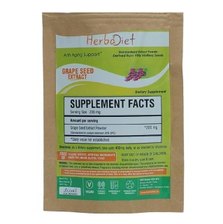 Herbadiet Grape Seed Extract Powder, 30 g