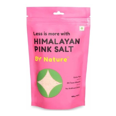 1 - By Nature Himalayan Pink Salt,  400 g 