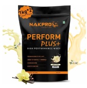 Nakpro Perform Plus+ High Performance Whey- 2.2 lb Vanilla (Pack of 2)