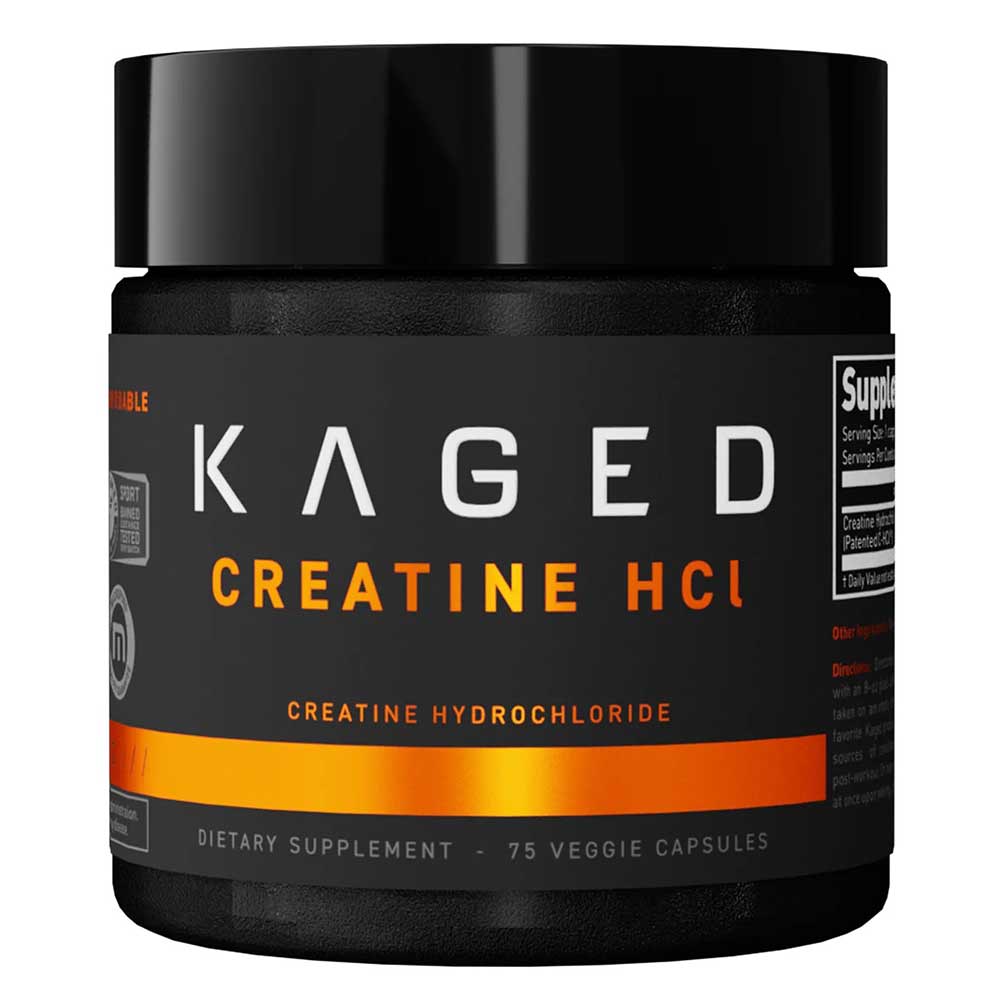 1 - Kaged Muscle Creatine HCL,  Unflavoured  75 veggie capsule(s) 